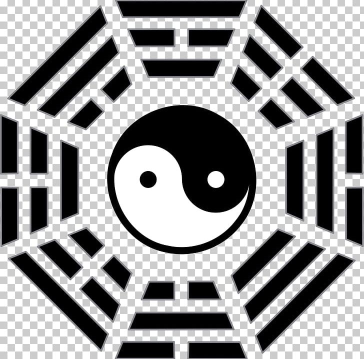 I Ching Bagua Taoism Taegeuk Yin And Yang PNG, Clipart, Area, Bagua, Black, Black And White, Brand Free PNG Download