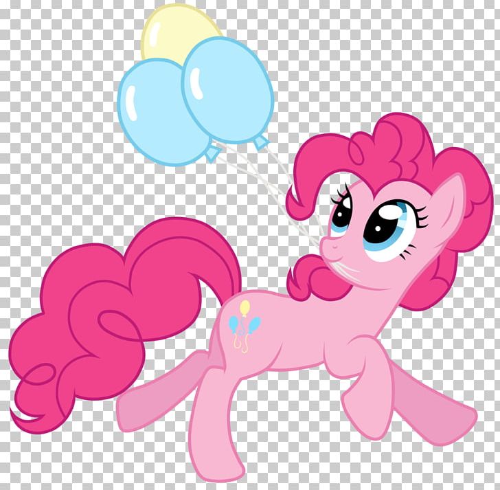 Pinkie Pie My Little Pony Rainbow Dash Applejack PNG, Clipart, Balloon, Cartoon, Equestria, Fictional Character, Horse Free PNG Download