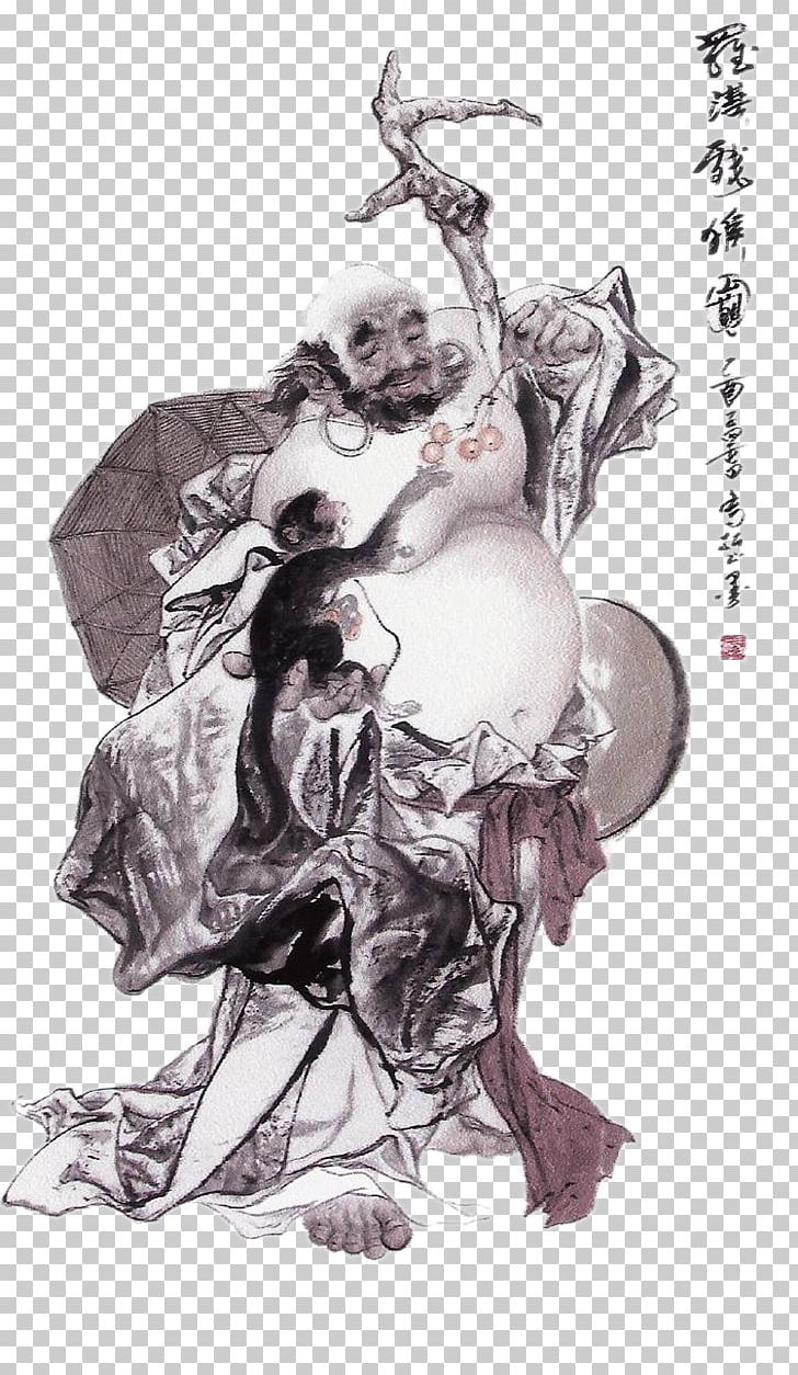 Painter Creative Work Ink Wash Painting Illustration PNG, Clipart, Birdandflower Painting, Bla, Chinese Lantern, Chinese Style, Copyright Free PNG Download
