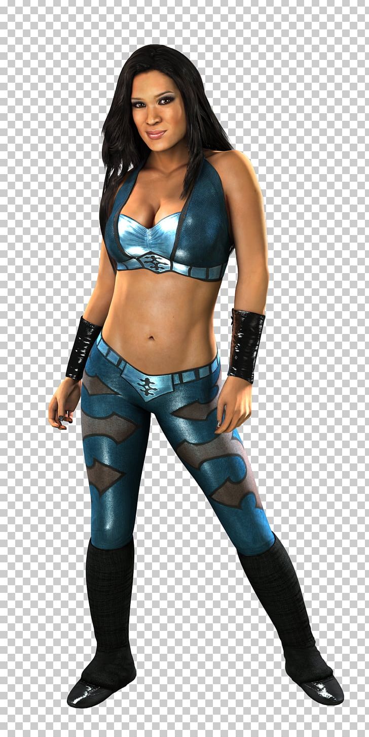 Melina Perez WWE SmackDown Vs. Raw 2011 WWE Raw WWE SmackDown! Vs. Raw Professional Wrestler PNG, Clipart, Abdomen, Arm, Bella Twins, Brie Bella, Electric Blue Free PNG Download