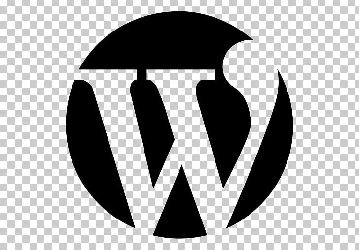 WordPress.com Computer Icons Logo Blog PNG, Clipart, Area, Black, Black And White, Brand, Circle Free PNG Download