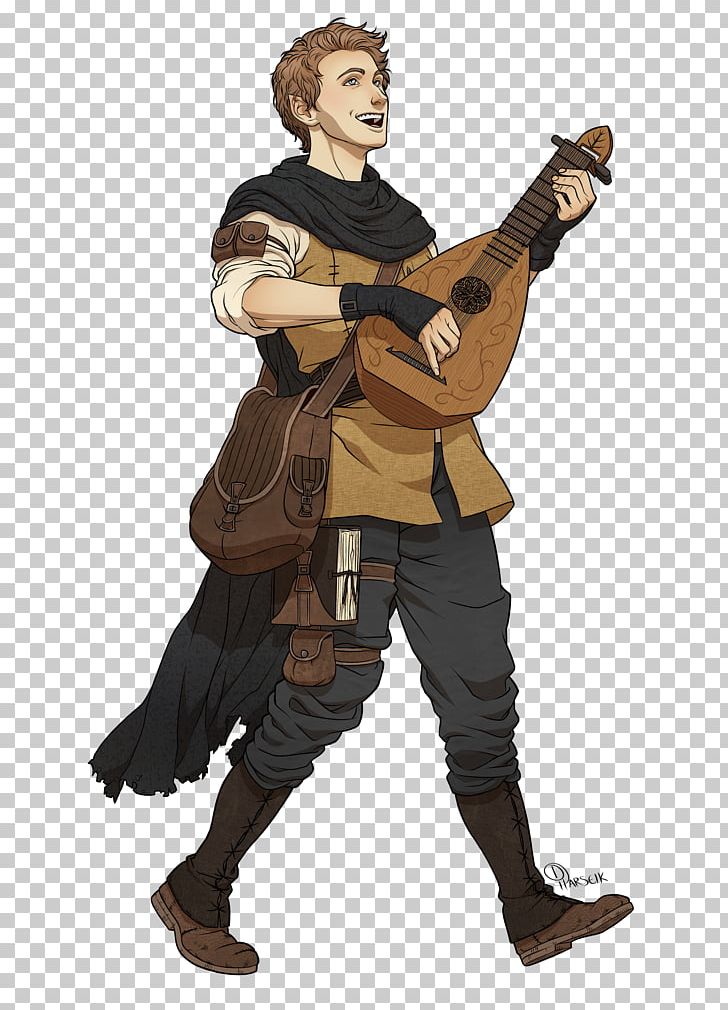 Dungeons & Dragons Pathfinder Roleplaying Game Bard Half-elf PNG, Clipart, Amp, Art, Bard, Cartoon, Costume Free PNG Download