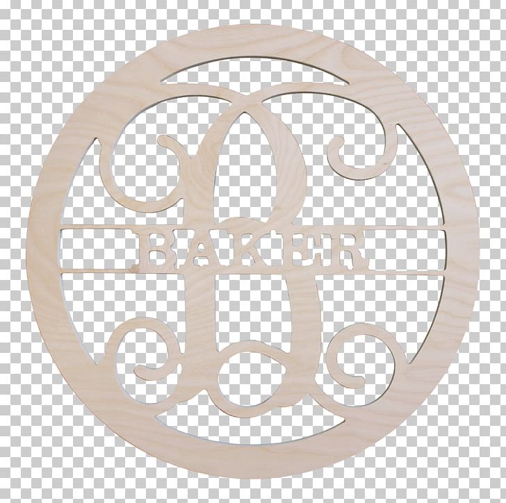 Monogram Decal Paper Sticker Wood PNG, Clipart, Beige, Brand, Circle, Decal, Door Hanger Free PNG Download