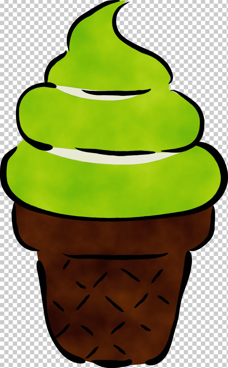Ice Cream Cone Plant Green Flowerpot Tree PNG, Clipart, Cone, Flowerpot, Fruit, Green, Headgear Free PNG Download
