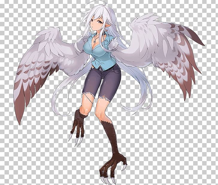 Monster Musume: Everyday Life With Monster Girls Online Harpy Wikia PNG, Clipart, Angel, Anime, Costume Design, Fantasy, Feather Free PNG Download