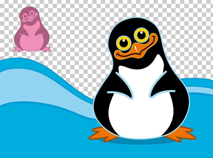 Cartoon Stock Illustration PNG, Clipart, Background, Beak, Bird, Christmas Penguin, Creative Free PNG Download