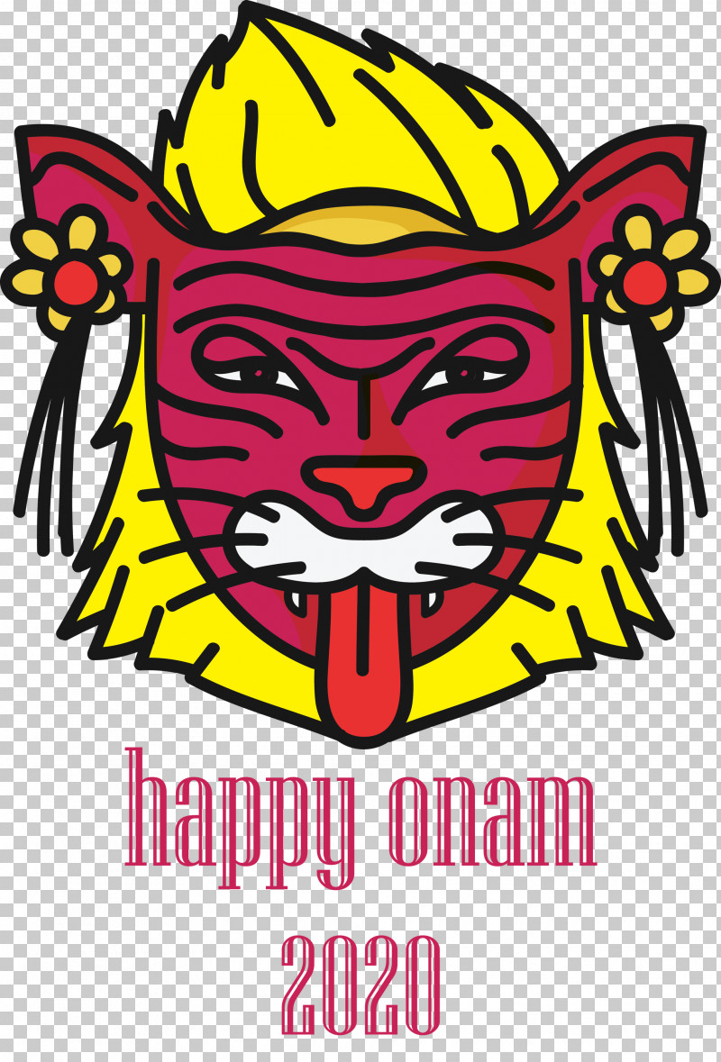 Onam Harvest Festival Happy Onam PNG, Clipart, Cartoon, Happy Onam, Line, Logo, M Free PNG Download