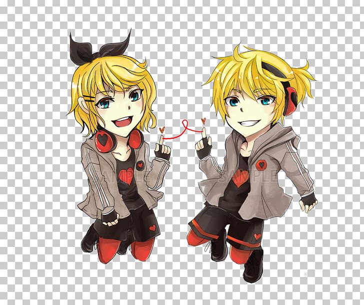 Kagamine Rin/Len Hatsune Miku Drawing Kaito Vocaloid PNG, Clipart, Anime, Character, Chibi, Deviantart, Drawing Free PNG Download