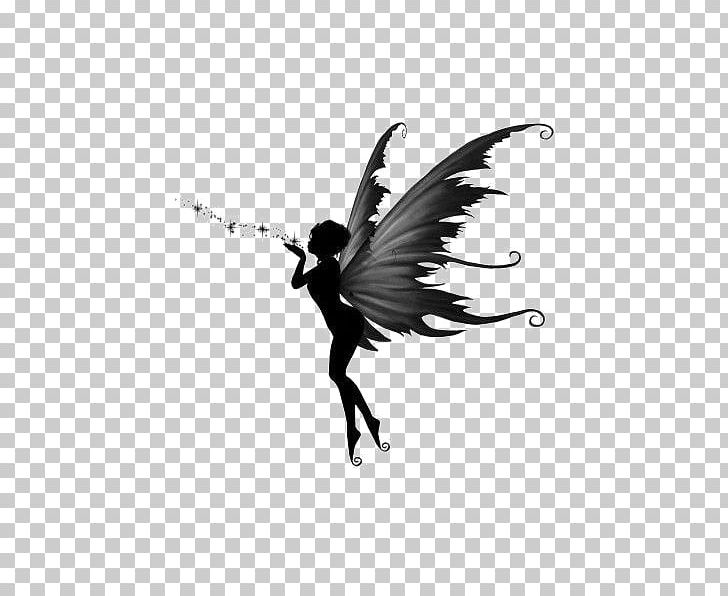 Lower-back Tattoo Fairy PNG, Clipart, Angel, Art, Black And White, Black Fairy, Butterfly Free PNG Download