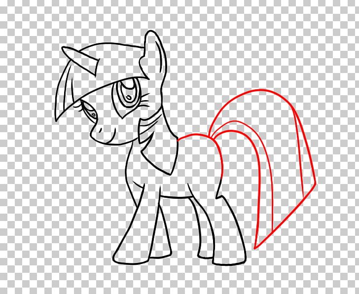 Twilight Sparkle My Little Pony Drawing Coloring Book PNG, Clipart, Angle, Animal Figure, Area, Artwork, Black Free PNG Download