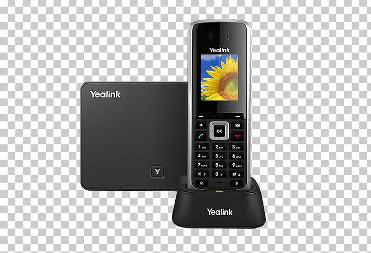 Digital Enhanced Cordless Telecommunications Yealink SIP-W52P VoIP Phone Yealink W52H Cordless Telephone PNG, Clipart, Cellular Network, Electronics, Electronics Accessory, Feature Phone, Gadget Free PNG Download