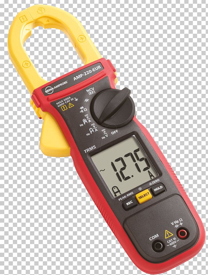Current Clamp Multimeter True RMS Converter Ampere Electric Motor PNG, Clipart, Ammeter, Amplifiers, Current Clamp, Digital Multimeter, Electricity Free PNG Download