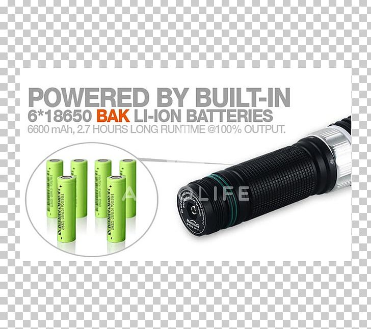 Flashlight Battery Pack Rechargeable Battery Lithium-ion Battery PNG, Clipart, Ampere Hour, Battery Pack, Flashlight, Hardware, Lithium Free PNG Download