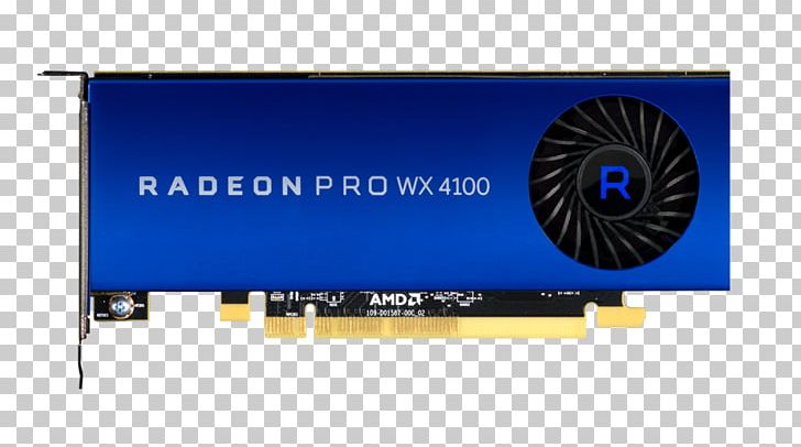 Graphics Cards & Video Adapters AMD Radeon Pro WX 4100 GDDR5 SDRAM PNG, Clipart, Advanced Micro Devices, Amd Firepro, Computer Component, Displayport, Electronic Device Free PNG Download