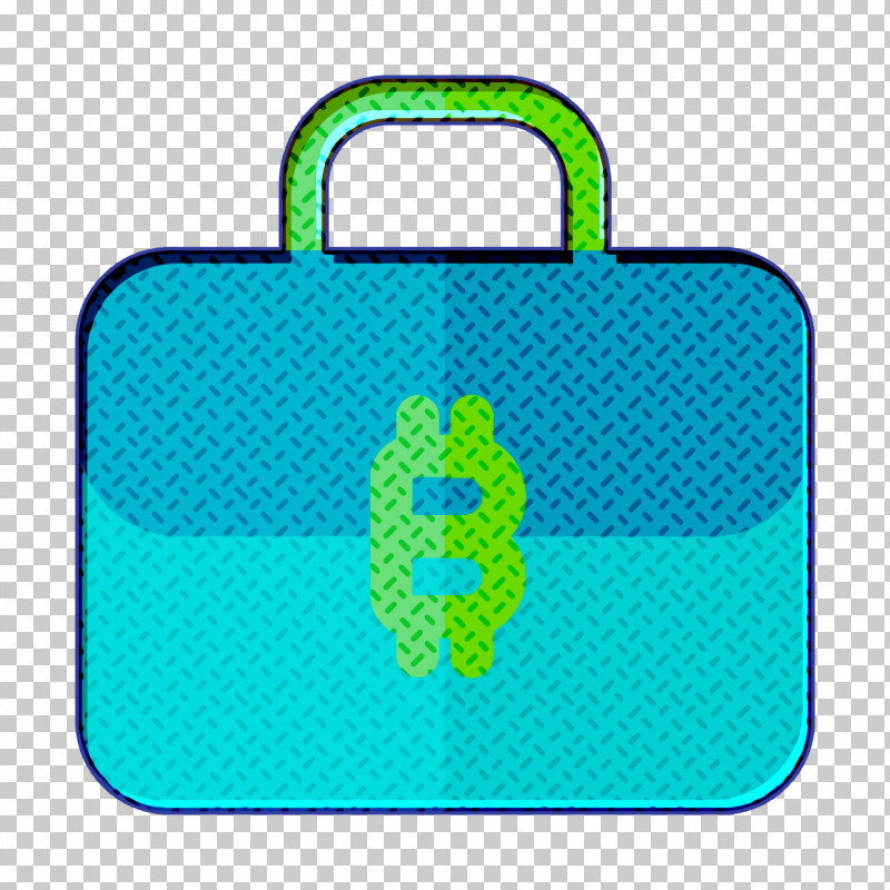 Bitcoin Icon Business And Finance Icon Portfolio Icon PNG, Clipart, Bitcoin Icon, Business And Finance Icon, Green, Handbag, Portfolio Icon Free PNG Download