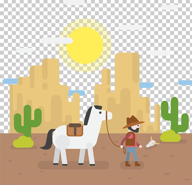 Cowboy Cartoon Illustration PNG, Clipart, Architecture, Art, Camel Like Mammal, Clip Art, Computer Icons Free PNG Download