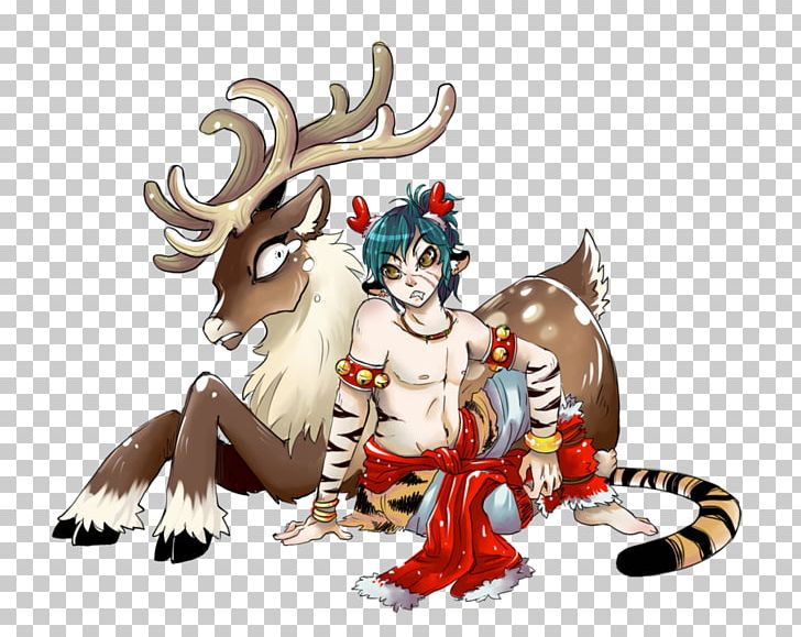 Reindeer Cartoon Legendary Creature PNG, Clipart, Art, Cartoon, Deer, Fictional Character, Legendary Creature Free PNG Download