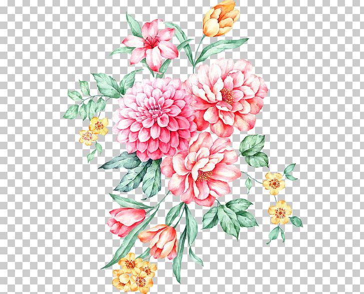 Floral Design Moutan Peony Watercolor Painting PNG, Clipart, Art, Dahlia, Desktop Wallpaper, Flower, Flower Arranging Free PNG Download