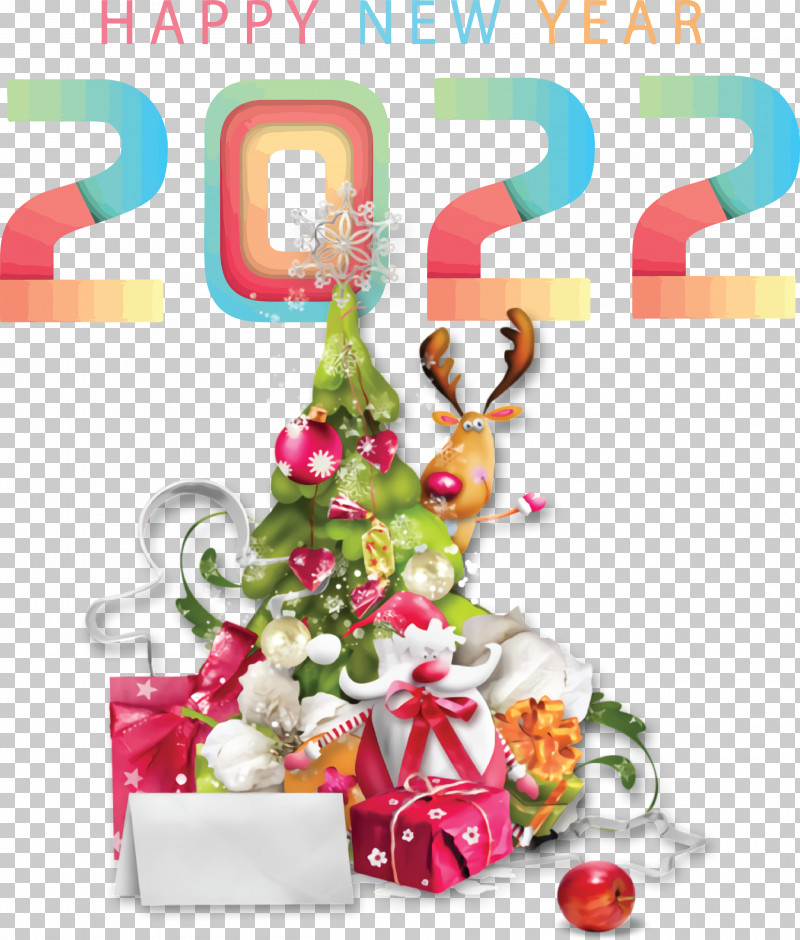 Happy 2022 New Year 2022 New Year 2022 PNG, Clipart, Bauble, Christmas Card, Christmas Day, Christmas Elf, Christmas Tree Free PNG Download