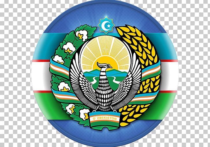 Flag Of Uzbekistan Coat Of Arms Emblem Of Uzbekistan State Anthem Of Uzbekistan PNG, Clipart, Ball, Circle, Coat Of Arms, Embassy Of Uzbekistan, Emblem Of Uzbekistan Free PNG Download