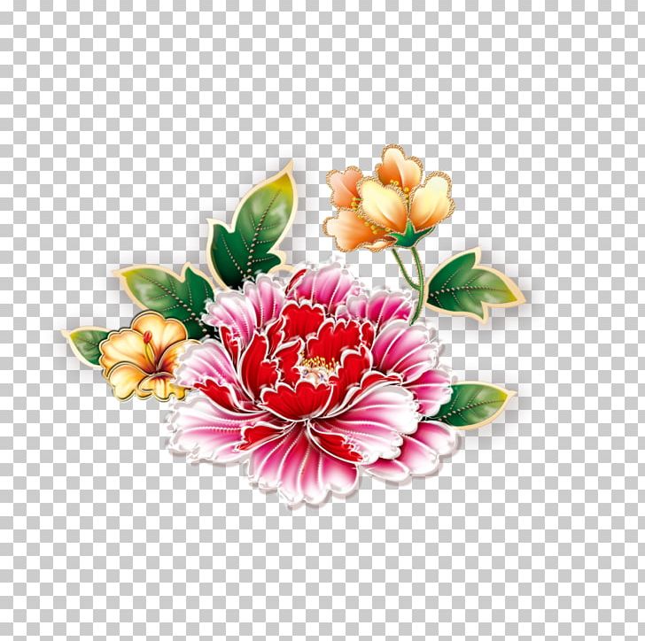 Moutan Peony Motif Floral Design PNG, Clipart, Chinese Lantern, Chinese New Year, Chinese New Year 2018, Chinese Style, Chrysanths Free PNG Download