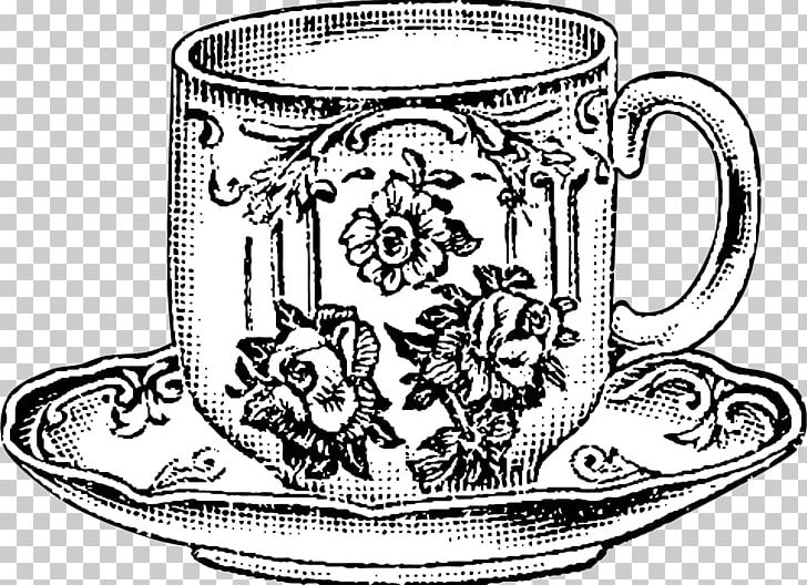 Teacup Drawing Saucer Teapot PNG, Clipart, Black And White, Coffee Cup, Cookware And Bakeware, Cup, Dinnerware Set Free PNG Download