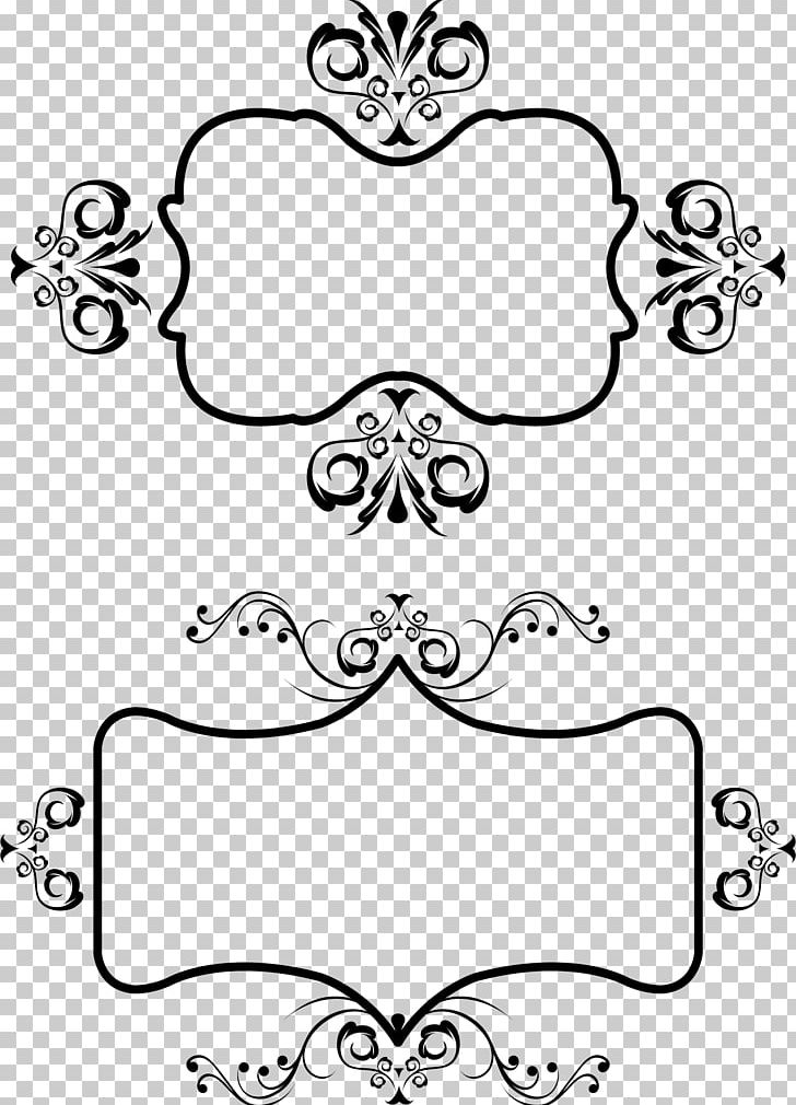 Black Frame With Cartoon Pattern PNG, Clipart, Atmosphere, Black, Border Frame, Cartoon, Clip Art Free PNG Download