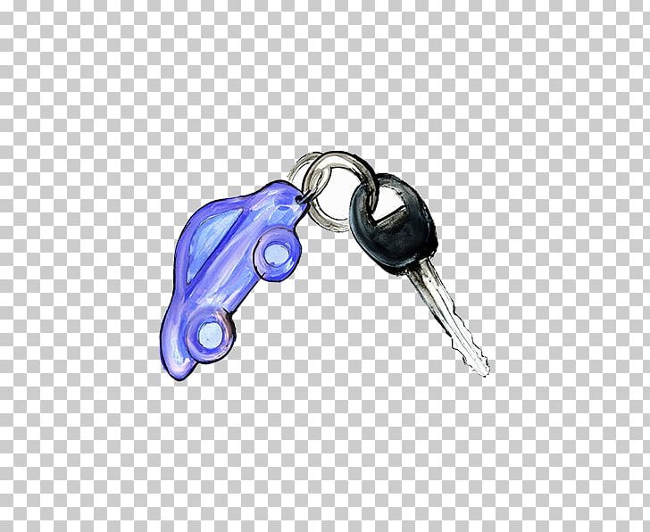 Car Keychain Drawing Illustration PNG, Clipart, Adornment, Blue, Body Jewelry, Car, Car Accident Free PNG Download