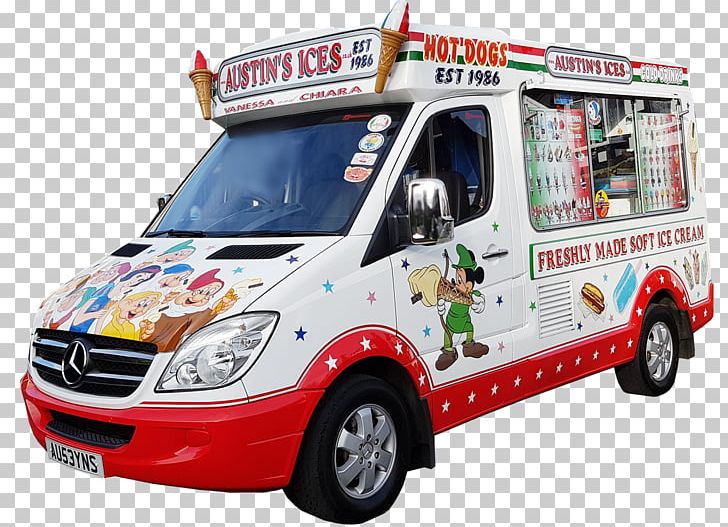Ice Cream Van Commercial Vehicle Ice Cream Van Car PNG, Clipart,  Free PNG Download