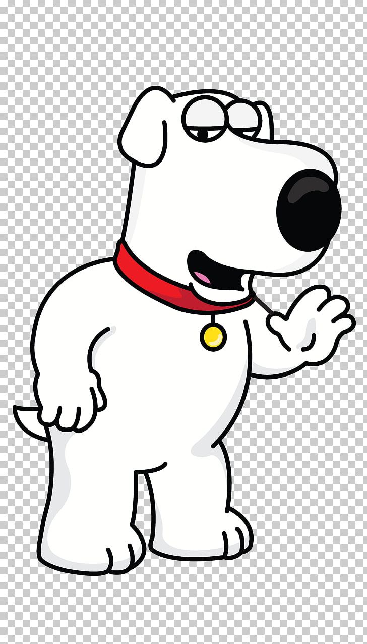 Brian Griffin Stewie Griffin Peter Griffin Meg Griffin Lois Griffin PNG, Clipart, Area, Art, Black, Black And White, Carnivoran Free PNG Download