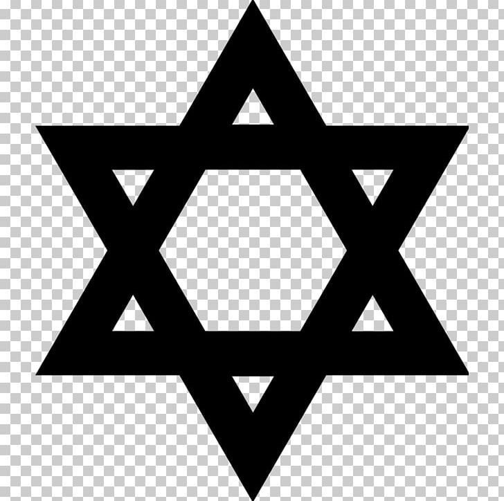 Star Of David Judaism Jewish Symbolism Religion PNG, Clipart, Angle, Area, Black And White, Brand, Computer Icons Free PNG Download