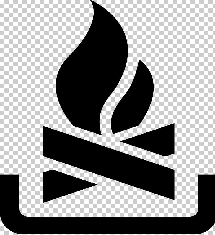 Campfire Computer Icons Symbol Bonfire PNG, Clipart, Black And White, Bonfire, Brand, Campfire, Camping Free PNG Download
