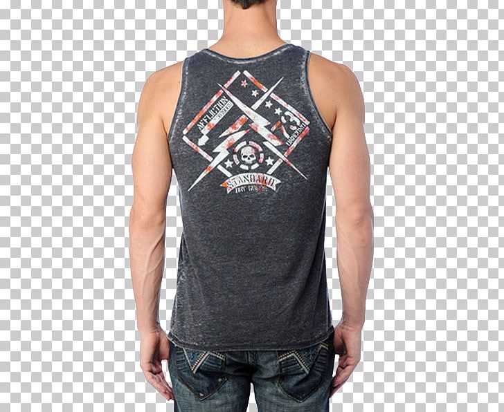 T-shirt Gilets Sleeveless Shirt Top PNG, Clipart, Active Tank, Affliction, Black, Chino Cloth, Clothing Free PNG Download