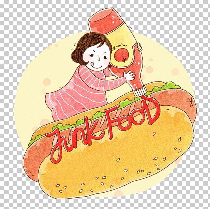 Hot Dog Hamburger Sausage Barbecue Fast Food PNG, Clipart, Barbecue, Bread, Cartoon, Child, Children Free PNG Download