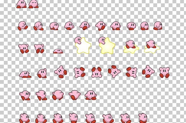 Kirby Sprite Pixel Art
