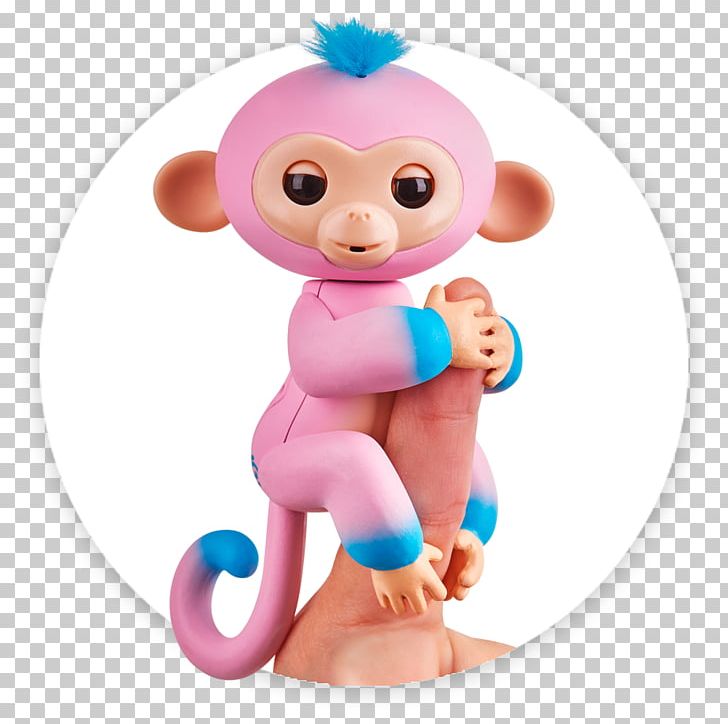 Fingerlings Monkey WowWee Toys "R" Us PNG, Clipart, Animals, Baby Born Interactive, Blue, Child, Doll Free PNG Download