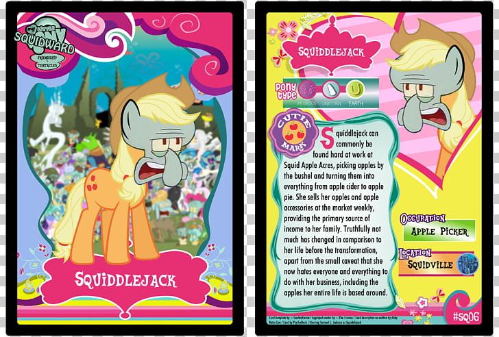 My Little Pony Collectible Card Game Magic: The Gathering Collectable Trading Cards Playing Card Squidward Tentacles PNG, Clipart, Advertising, Art, Banner, Card Game, Comic Book Free PNG Download