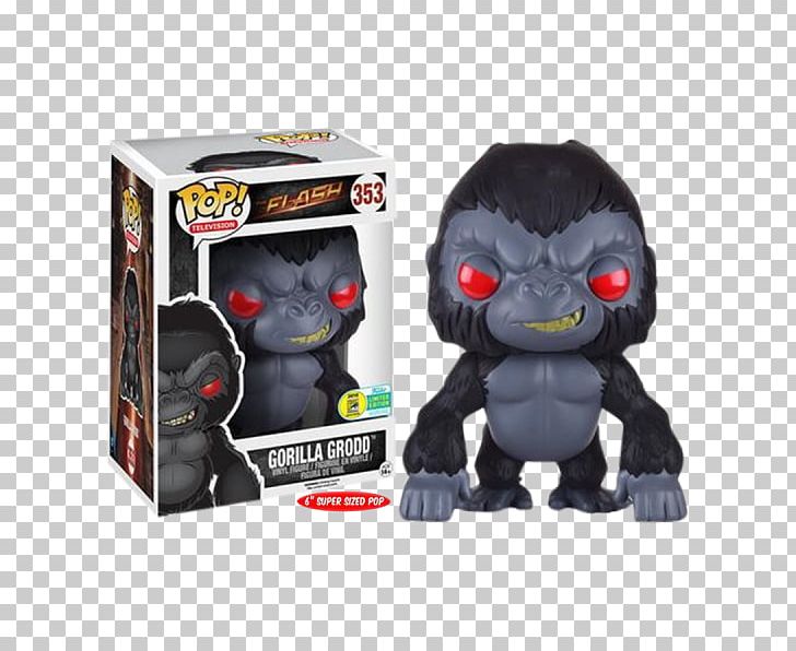 Gorilla Grodd Flash San Diego Comic-Con Red Hood Funko PNG, Clipart, Action Figure, Action Toy Figures, Comic, Comics, Dc Comics Free PNG Download