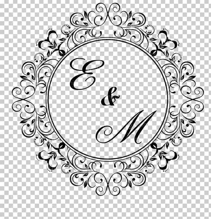 Photography Monogram Marriage PNG, Clipart, Area, Art, Black And White, Body Jewelry, Circle Free PNG Download