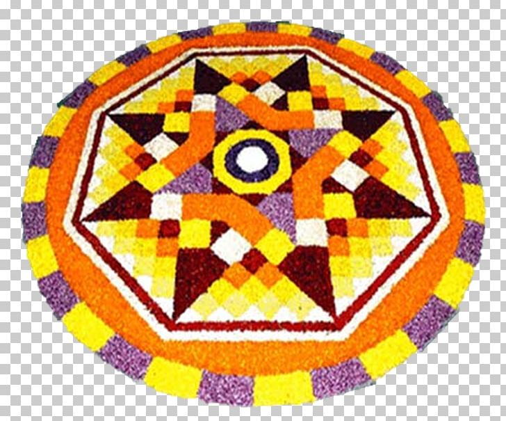 Onam Rangoli Holi Festival Diwali PNG, Clipart, 2017, Circle, Diwali, Festival, Geometric Pattern Free PNG Download