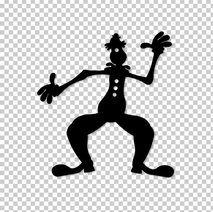 Silhouette Clown Shadow Play Puppetry PNG, Clipart, Art, Black And White, Cartoon, Circus, Clown Free PNG Download