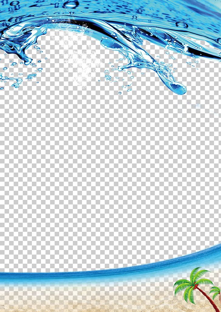 Blue Computer Drop PNG, Clipart, Abstract Waves, Aqua, Area, Azure, Background Free PNG Download