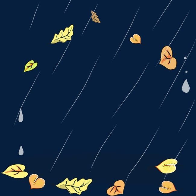 rain cartoon background