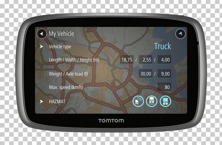GPS Navigation Systems Car TomTom Trucker 6000 TomTom Trucker 5000 PNG, Clipart, 5000, Automotive Navigation System, Car, Electronic Device, Electronics Free PNG Download
