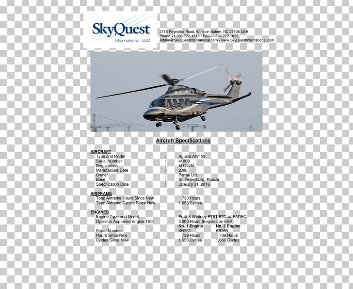 Helicopter Rotor Aircraft AgustaWestland AW139 PNG, Clipart, Agustawestland, Aircraft, Brand, Helicopter, Helicopter Rotor Free PNG Download