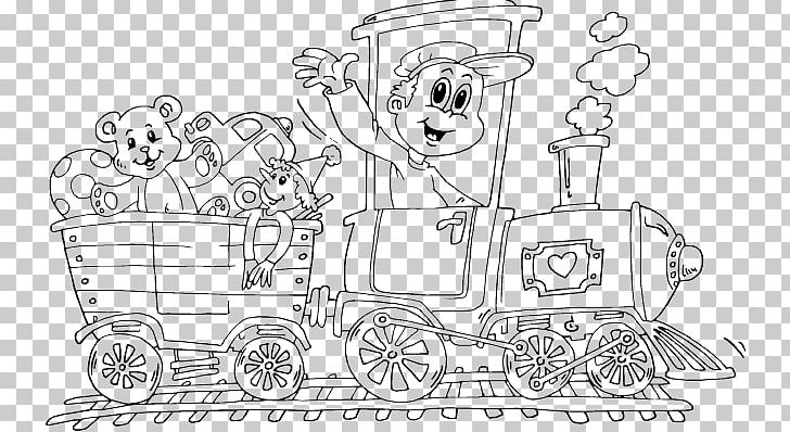 Toy Trains & Train Sets Toy Trains & Train Sets Coloring Book Rail Transport PNG, Clipart, Adult, Angle, Area, Art, Auto Part Free PNG Download