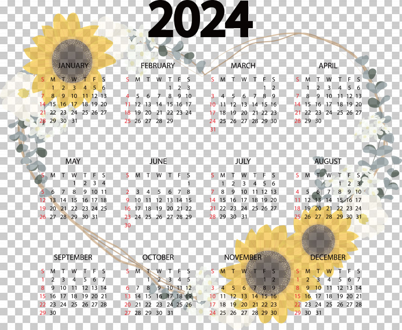 Floral Design PNG, Clipart, Calendar, Floral Design, Flower, Gregorian Calendar, January Free PNG Download