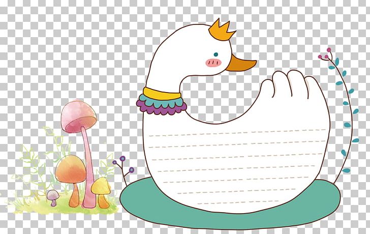 Domestic Goose Text Box Cartoon PNG, Clipart, Animals, Area, Art, Balloon Cartoon, Bird Free PNG Download