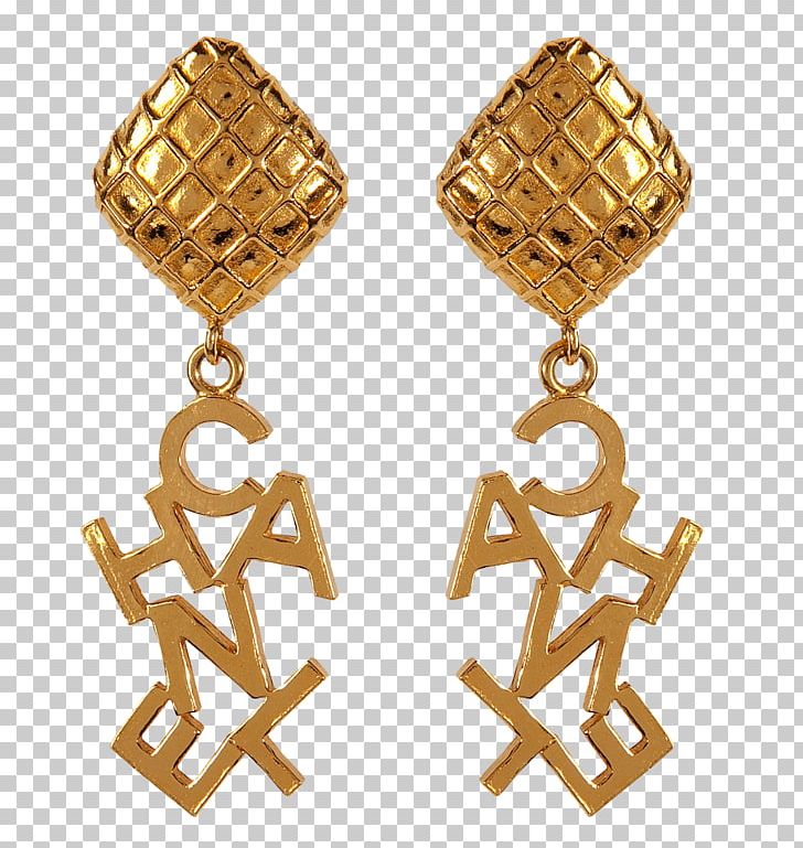 Chanel Earring Jewellery Gold Clothing PNG, Clipart, Bling Bling, Body Jewelry, Brands, Brass, Chain Free PNG Download
