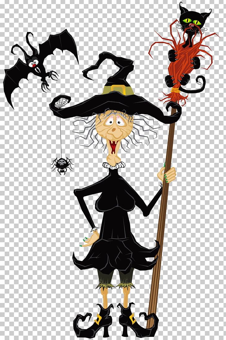 Halloween Witchcraft PNG, Clipart, Art, Artwork, Cartoon, Drawing, Fictional Character Free PNG Download